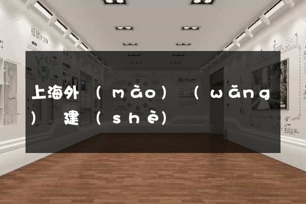 上海外貿(mào)網(wǎng)頁建設(shè)