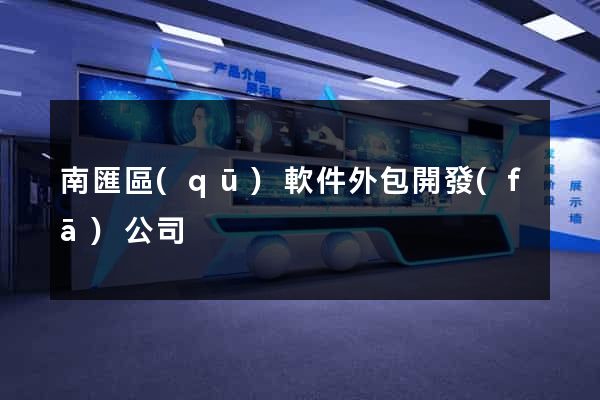 南匯區(qū)軟件外包開發(fā)公司