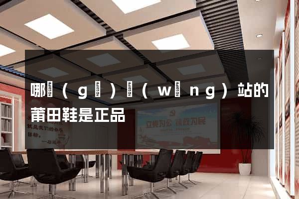 哪個(gè)網(wǎng)站的莆田鞋是正品