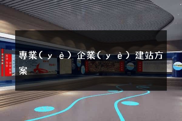 專業(yè)企業(yè)建站方案