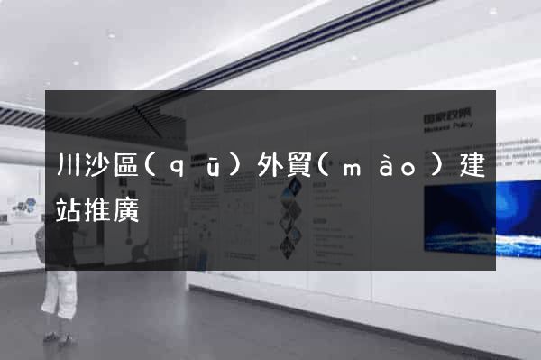 川沙區(qū)外貿(mào)建站推廣