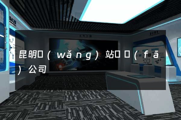 昆明網(wǎng)站開發(fā)公司