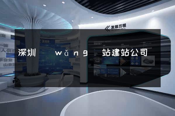深圳網(wǎng)站建站公司