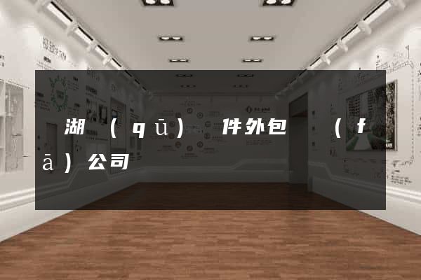 濱湖區(qū)軟件外包開發(fā)公司