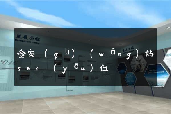金安區(qū)網(wǎng)站seo優(yōu)化