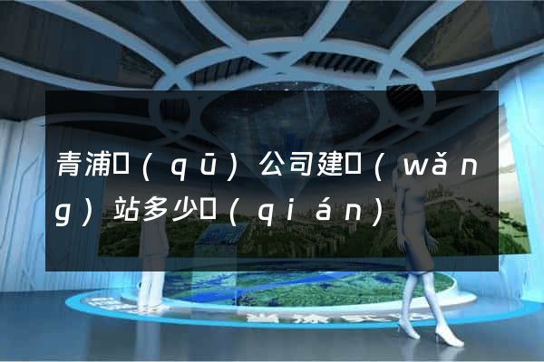 青浦區(qū)公司建網(wǎng)站多少錢(qián)