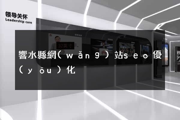響水縣網(wǎng)站seo優(yōu)化